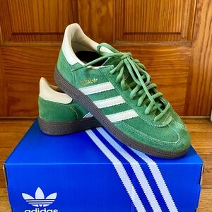 Adidas Handball Spezial Shoes - Green - Men's 5.5 - LIKE NEW